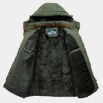 Military Hooded Jacket - Cross & Crown