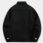 Minimalist Corduroy Sherpa Jacket - Cross & Crown