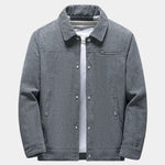 Minimalist Corduroy Sherpa Jacket - Cross & Crown