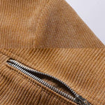 Minimalist Corduroy Sherpa Jacket - Cross & Crown