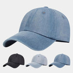 Minimalist Denim Cap - Cross & Crown