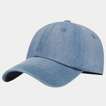 Minimalist Denim Cap - Cross & Crown