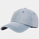 Minimalist Denim Cap - Cross & Crown
