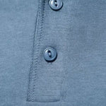 Minimalist Henley Neck Long Sleeve T-Shirt - Cross & Crown