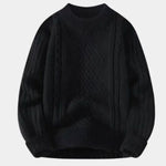 Minimalist Textured Sweater - Cross & Crown