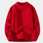 Minimalist Textured Sweater - Cross & Crown