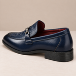 Rovian Polished Leather Bit Loafers
