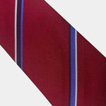 Navy Ledger Tie – Cross & Crown