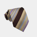 Navy Ledger Tie – Cross & Crown