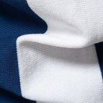 Navy Stripe Polo - Cross & Crown