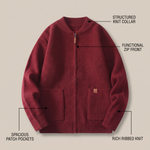 NOVA RIB KNIT JACKET