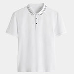 Obsidian Trim Polo – Cross & Crown