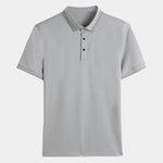 Obsidian Trim Polo – Cross & Crown