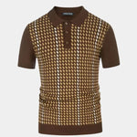 Old Money Aesthetic Polo Shirt - Cross & Crown