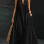 Aveline | Halter Maxi Dress
