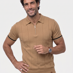 Royal Zip Polo – Cross & Crown