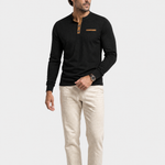 Corduroy Long Sleeve T-Shirt - Cross & Crown
