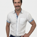 Ocean Detail Casual Shirt - Cross & Crown
