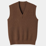 Knit Vest Waistcoat - Cross & Crown