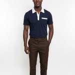 Elegant Golf Polo Shirt - Cross & Crown