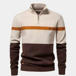 Quarter-Zip Jumper Sweater - Cross & Crown