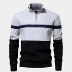 Quarter-Zip Jumper Sweater - Cross & Crown
