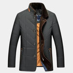 Quilted Winter Jacket - Cross & Crown