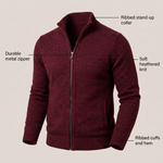 RAVINO ZIP-UP CARDIGAN