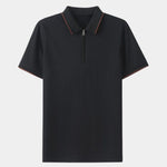 Regis Quarter Zip Polo – Cross & Crown