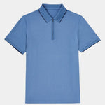 Regis Quarter Zip Polo – Cross & Crown