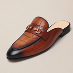Velto Genuine Leather Horse-Bit Mules