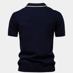 Retro Stripe Polo – Cross & Crown