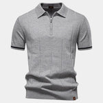 Royal Zip Polo – Cross & Crown