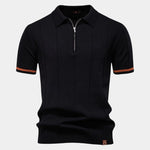 Royal Zip Polo – Cross & Crown