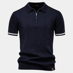 Royal Zip Polo – Cross & Crown