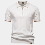 Royal Zip Polo – Cross & Crown