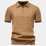 Royal Zip Polo – Cross & Crown