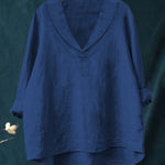 Elowen | Relaxed V-Neck Blouse