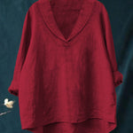 Elowen | Relaxed V-Neck Blouse