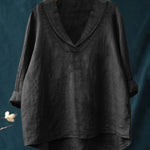 Elowen | Relaxed V-Neck Blouse