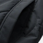 Sherpa Sleeves Padded Bomber Jacket - Cross & Crown