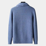Sophisticated Winter Wool Cardigan - Cross & Crown