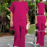 ELLA ELEGANT TOP & PANTS COMBO