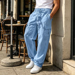 BROMLEY COTTON LINEN TROUSERS