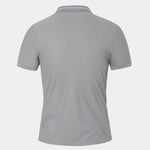 Steel Gray Polo – Cross & Crown
