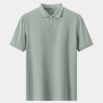 Steel Gray Polo – Cross & Crown