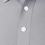 Steel Gray Polo – Cross & Crown
