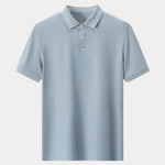 Steel Gray Polo – Cross & Crown