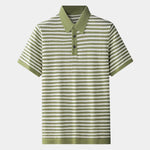Stripe Class Polo - Cross & Crown