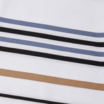 Sunset Stripe Polo – Cross & Crown
